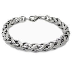 ***COI Titanium Infinity Bracelet With Steel Clasp(Length: 8.27 inches)-00708AA